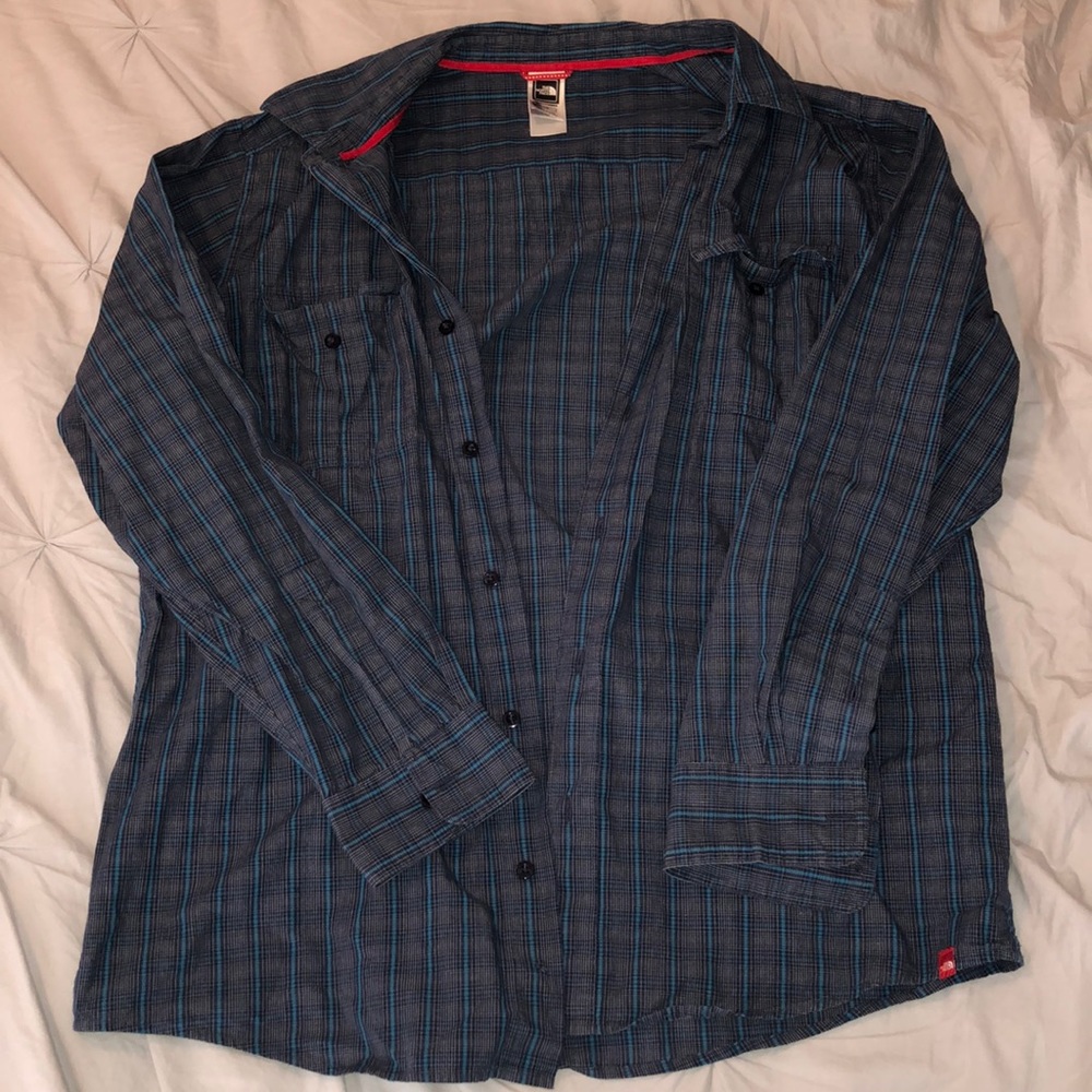 Men’s The north face long sleeve button down
